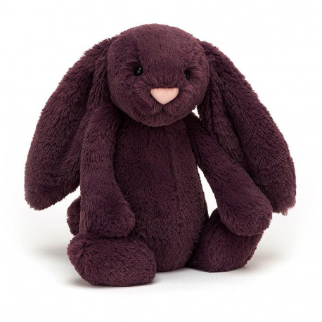 JELLYCAT BASHFUL BUNNY MEDIUM - PLUM