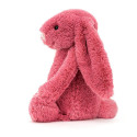 JELLYCAT BASHFUL BUNNY MEDIUM - CERISE