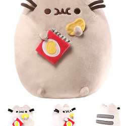 Pusheen by Gund Snackables Sprinkled Potato Chip Cat Plush Stuffed, 9.5″