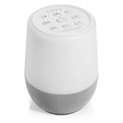 YOGASLEEP Duet White Noise Machine with Night Light and Wireless Speaker