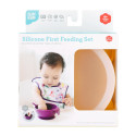Bumkins Silicone First Feeding Set - Pineapple