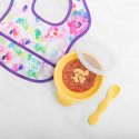 Bumkins Silicone First Feeding Set - Pineapple