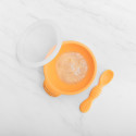 Bumkins Silicone First Feeding Set - Tangerine
