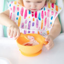 Bumkins Silicone First Feeding Set - Tangerine