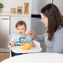 Bumkins Silicone First Feeding Set - Tangerine