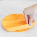Bumkins Grip Dish - Tangerine