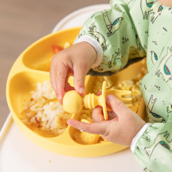 Bumkins Silicone Chewtensils - Pineapple