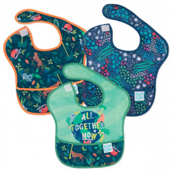 BUMKINS Super Bib 3pc Set - All Together Now
