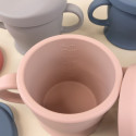 Haakaa Silicone Sip-N-Snack Cup (250ml) - Rust