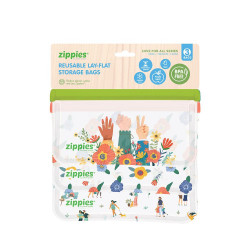 Zippies Love for All Reusable Storage Bags