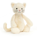 JELLYCAT BASHFUL CREAM KITTEN - MEDIUM