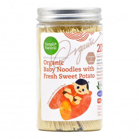 Simply Natural Certified Organic Baby Noodles with Fresh Beet Root