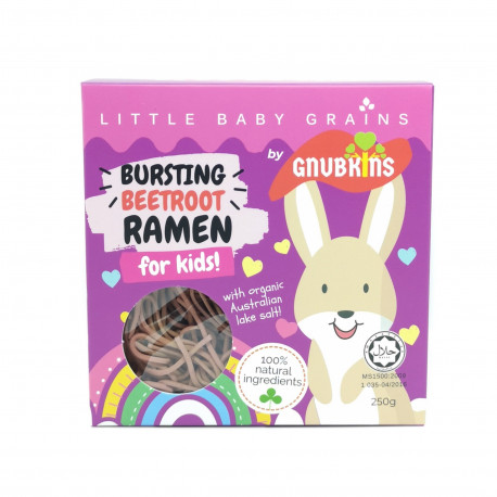 Gnubkins Bursting Beetroot Ramen for Kids