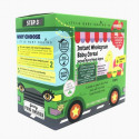 Gnubkins Premium Brown Rice and Organic Supergreens Instant Cereal