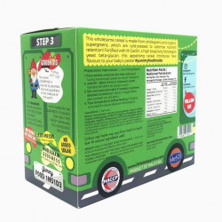 Gnubkins Premium Brown Rice and Organic Supergreens Instant Cereal