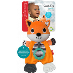Infantino Cuddly Teether - Fox