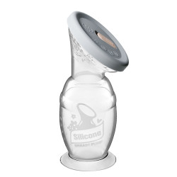 Haakaa Silicone Breast Pump 100ml w/ Silicone Lid Set