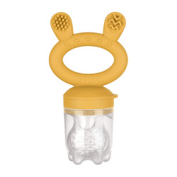 Haakaa Fresh Food Feeder and Cover Set - Mustard