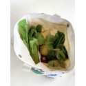 Zippies Lab Mickey Hello Green World Multi-pocket Grocery Tote