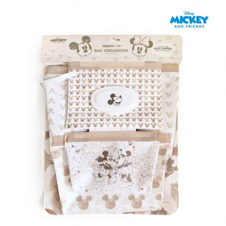 Zippies Lab Mickey and Friends Blogger Series 5-pc Bag Organizer Set