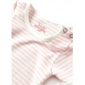 Mamaway Ribbed Short Sleeves Baby Bodysuit (3-Piece)