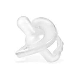 Newborn Silicone Dummy (0-3 months) - Clear