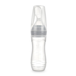 Haakaa Silicone Baby Food Dispensing Spoon (120ml) - Grey