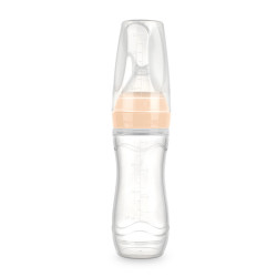 Haakaa Silicone Baby Food Dispensing Spoon (120ml) - Grey