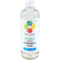 Full Circle Free & Clear Naturally Derived Dishwashing Liquid