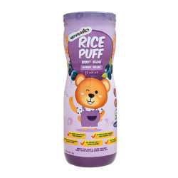 Natufoodies Rice Puffs - Blueverry