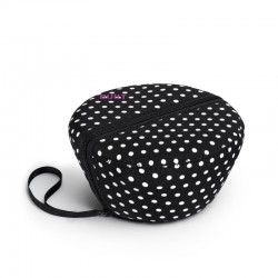 BUILT NY Bento Salad Bowl - Mini Dot Black and White