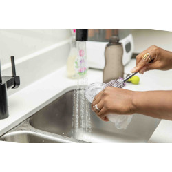 Haakaa Silicone Cleaning Brush Kit-Blush