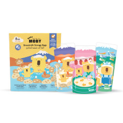 Moby Japan Collection  Breastmilk Bags - 8oz (24pcs)