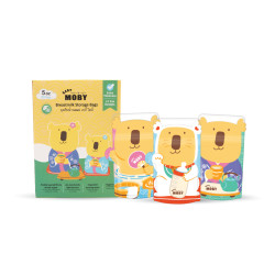 Moby Japan Collection Breastmilk Bags - 5oz (30pcs)