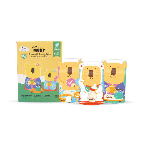 Moby Japan Collection Breastmilk Bags - 5oz (30pcs)