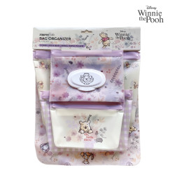 Zippies Lab Disney Winnie the Pooh Misty Morning 5-pc Bag Organizer Set (with NEW Wipes Pouch)