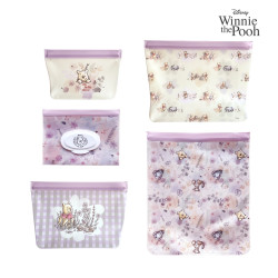 Zippies Lab Disney Winnie the Pooh Misty Morning 5-pc Bag Organizer Set (with NEW Wipes Pouch)