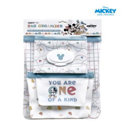 Zippies Lab Disney Winnie the Pooh Misty Morning 5-pc Bag Organizer Set (with NEW Wipes Pouch)