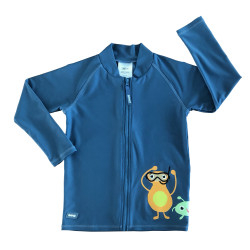 Banz Long Sleeve Swimsuit - Submarine