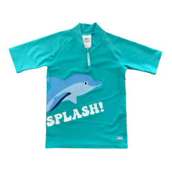 Banz Short Sleeve Swimsuit - Dolphin