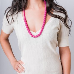 Nixi Teething Necklace / Ciclo / Pink