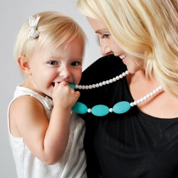 Nixi Teething Necklace / Sasso / Turquoise