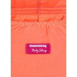 Mamaway Papaya Colored Baby Ring Sling