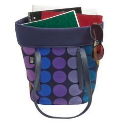 Built NY City Tote - Plum Dot