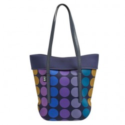 Built NY City Tote - Plum Dot