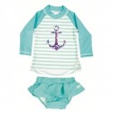 Banz 2pc Longsleeve Swimsuit - Anchor