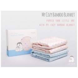 iFlin My Cozy Bamboo Blanket - Pink