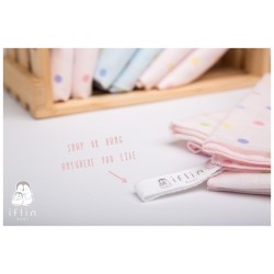 iFlin My Favorite Bamboo Muslin Blanket (4pcs) - Pink