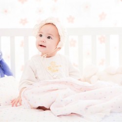 iFlin My Favorite Bamboo Muslin Blanket (4pcs) - Pink