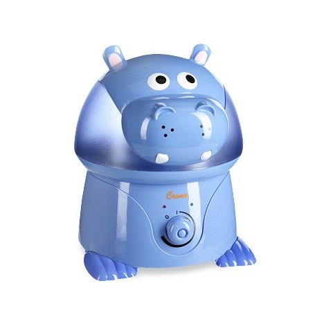 Crane Cool Mist Humidifier - Violet the Hippo